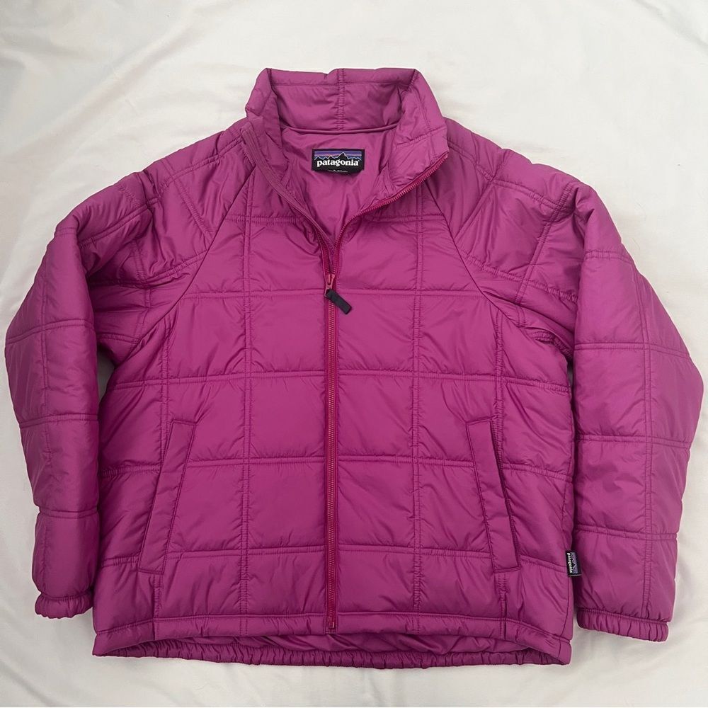 Patagonia RELAXED Fit Lost Canyon Full Zip Quilted Jacket Pink Women’s Size S - Picture 2 of 8
